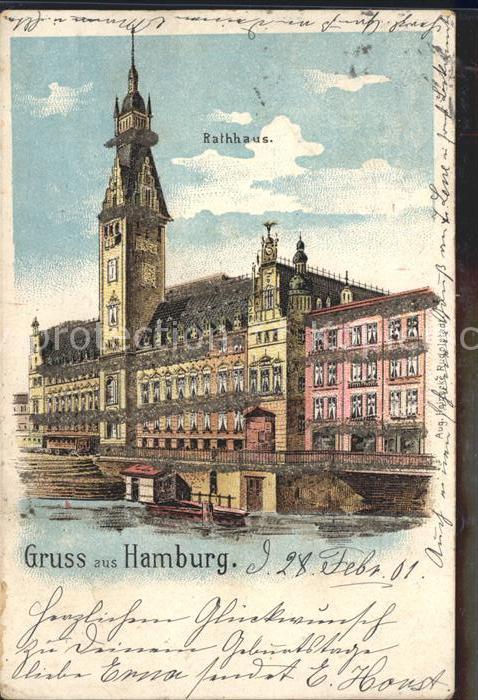 HAMBURG  CITY Rathaus