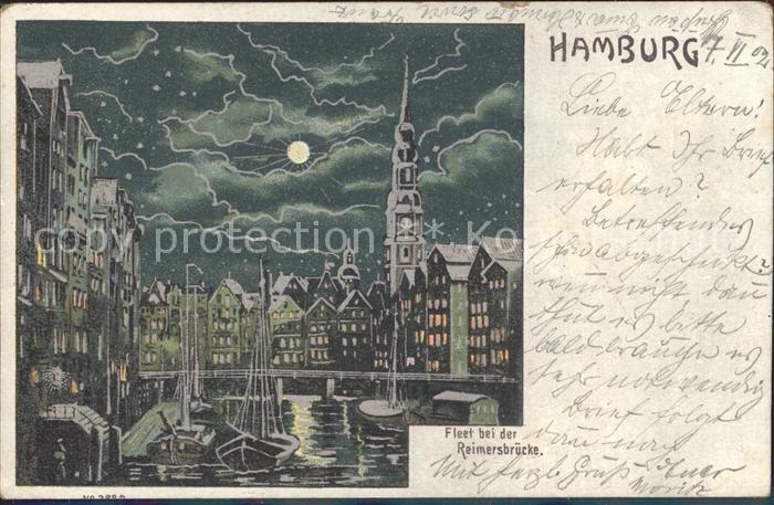 HAMBURG  CITY Fleet Reimersbruecke
