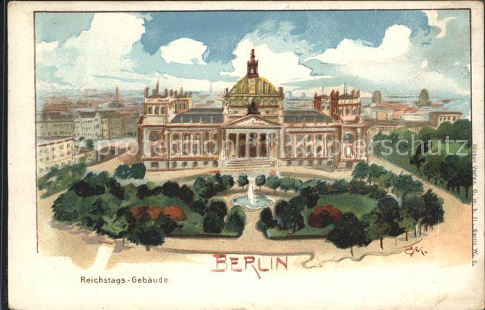 BERLIN  CITY Reichstags- Gebaeude