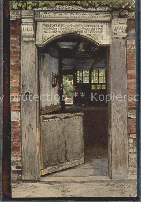 HAMBURG  CITY Hufnerhaus Eingang Curslack