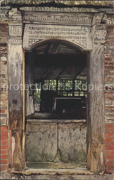 HAMBURG  CITY Hufnerhaus Eingang Curslack