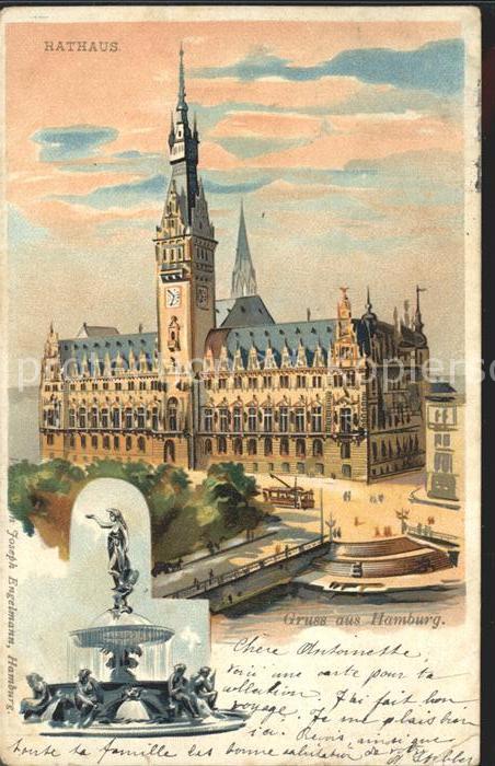 HAMBURG  CITY Rathaus