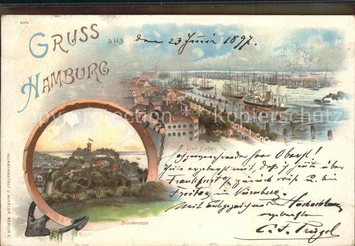 HAMBURG  CITY Hafen Blankenese