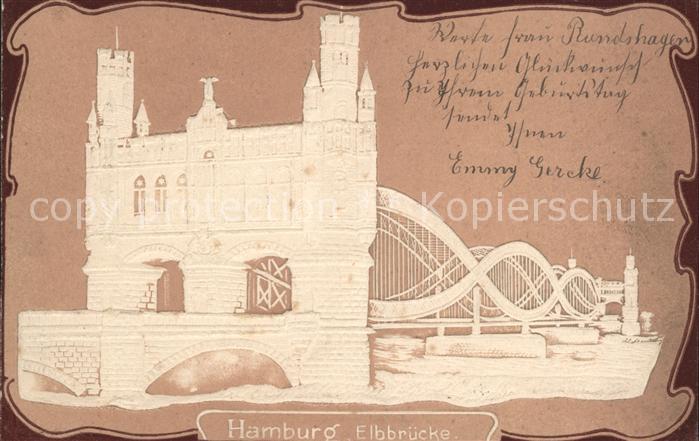 HAMBURG  CITY Elbbruecke