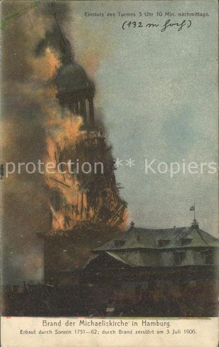 HAMBURG  CITY Brand Michaeliskirche