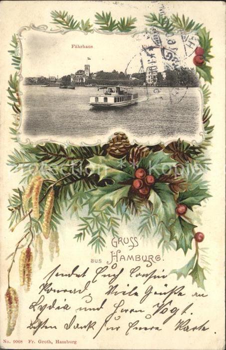 HAMBURG  CITY Faehrhaus