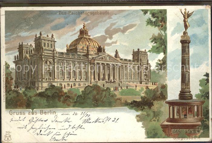 BERLIN  CITY Reichstagsgebaeude
