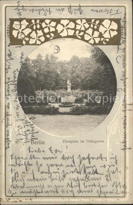 BERLIN  CITY Eloraplatz Tiergarten