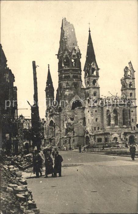 BERLIN  CITY Kaiser Wilhelm Gedaechtniskirche