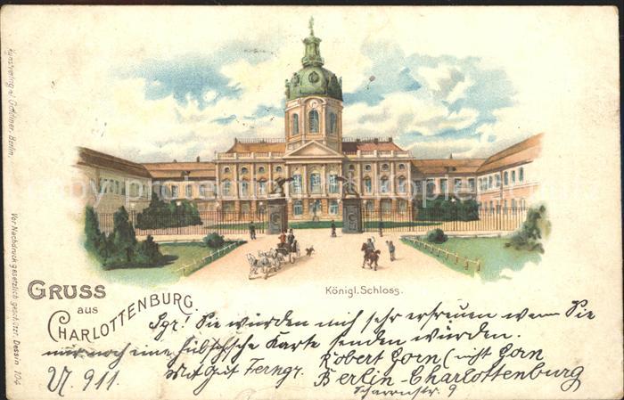 Charlottenburg Koenigliches Schloss