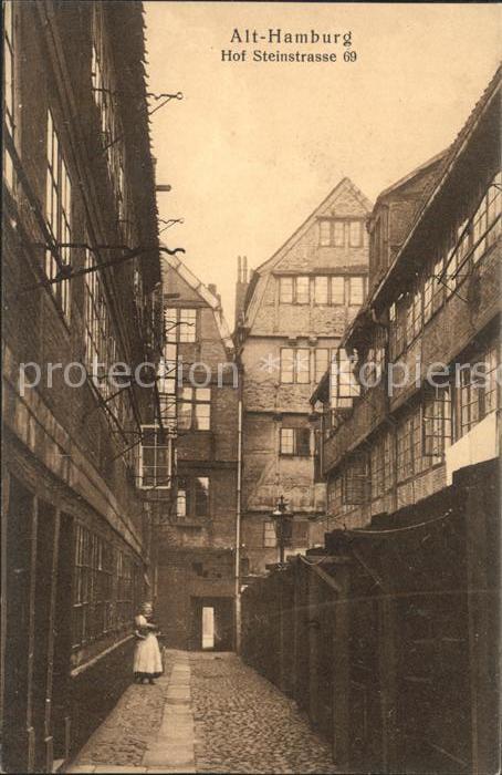 HAMBURG  CITY Hof Steinstrasse