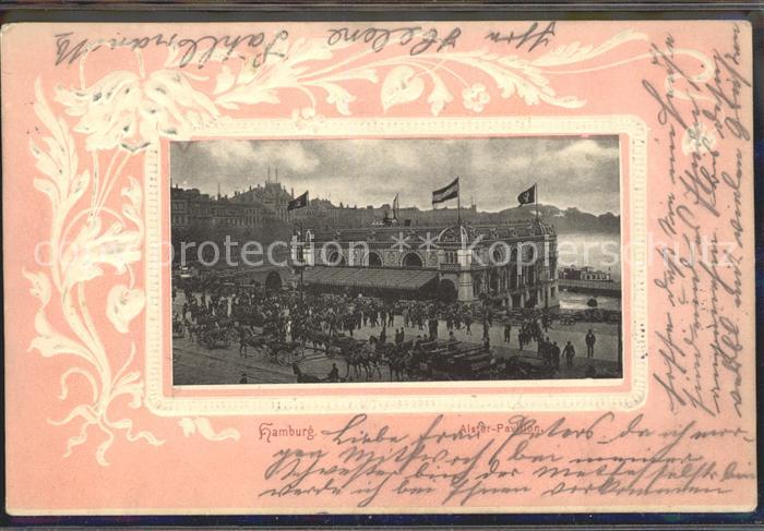 HAMBURG  CITY Alster- Pavillon