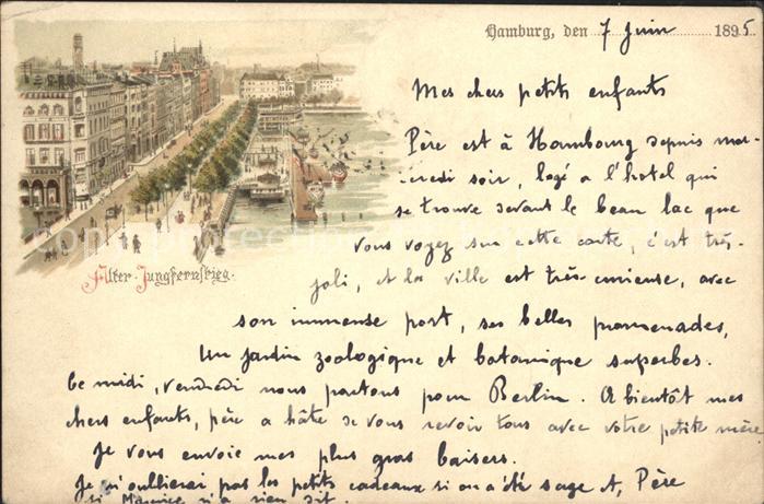 HAMBURG  CITY Alter Jungfernstieg