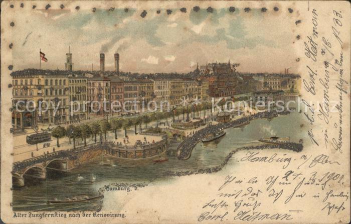 HAMBURG  CITY Alter Jungfernstieg