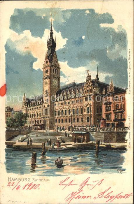 HAMBURG  CITY Rathaus
