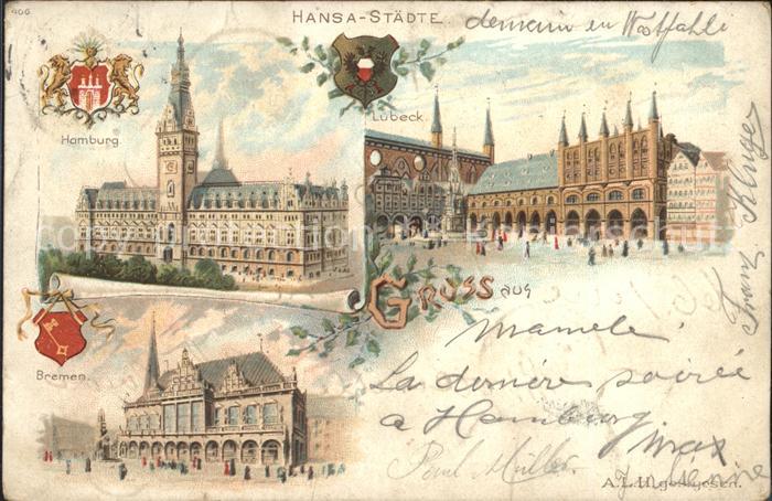 HAMBURG  CITY Luebeck Bremen