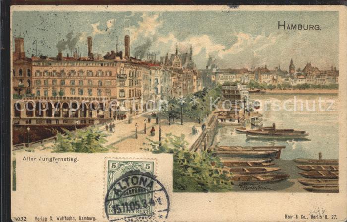 HAMBURG  CITY Alter Jungfernstieg