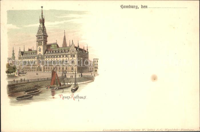 HAMBURG  CITY Neues Rathaus