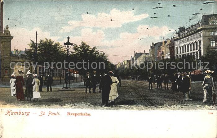 HAMBURG  CITY Sankt Pauli Reeperbahn