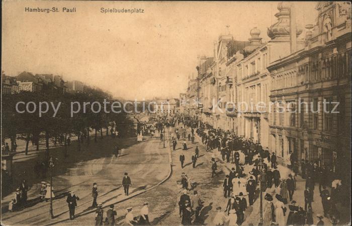 St Pauli Spielbudenplatz