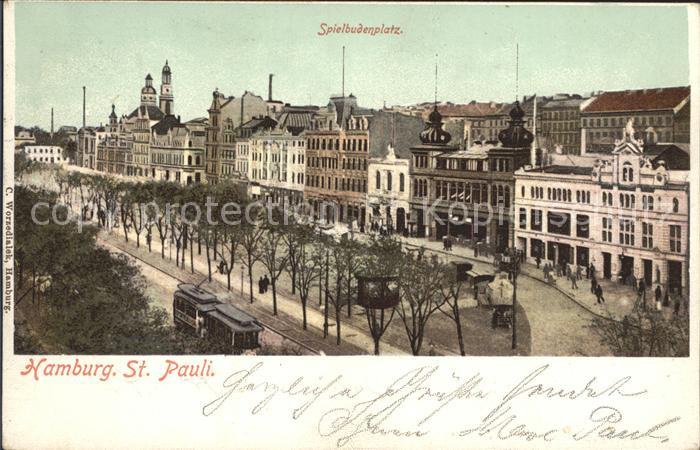 St Pauli Spielbudenplatz