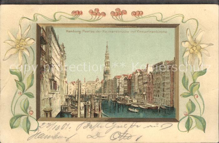 HAMBURG  CITY Fleet Reimersbruecke