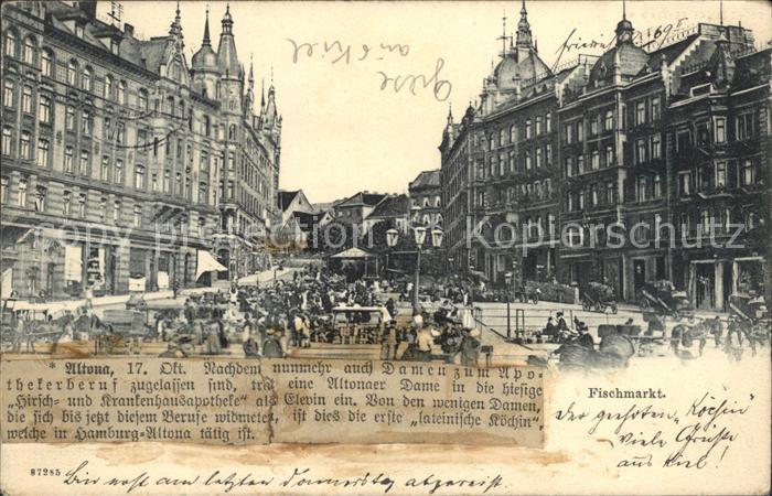 Altona Hamburg Fischmarkt