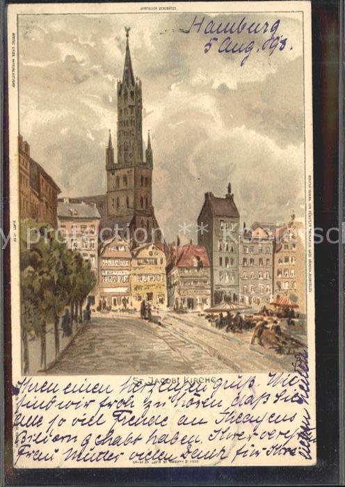 HAMBURG  CITY Sankt Jacobi Kirche