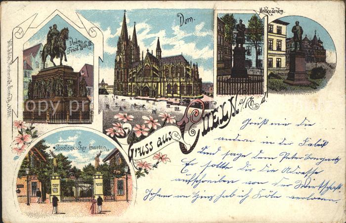 Koeln Rhein Dom Zoologischer Garten