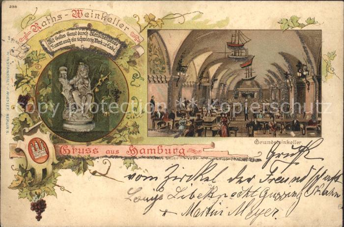 HAMBURG  CITY Rats- Weinkeller