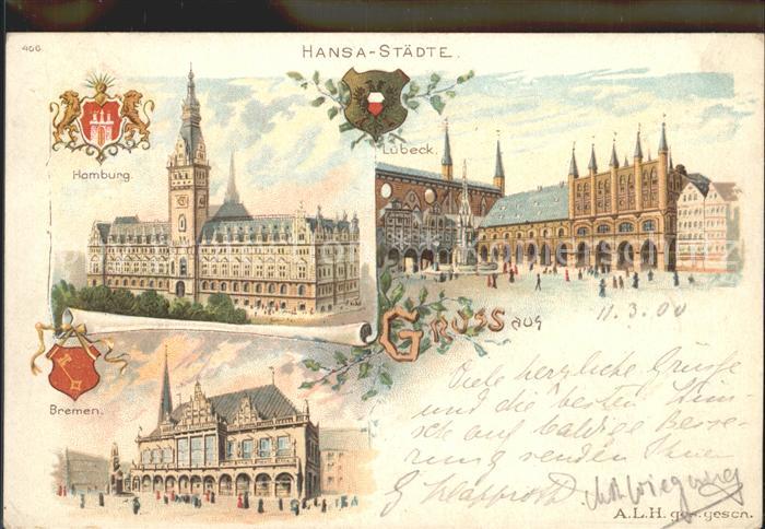 HAMBURG  CITY Luebeck Bremen