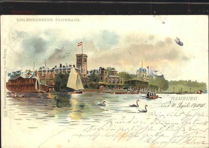 HAMBURG  CITY Uhlenhorster Faehrhaus