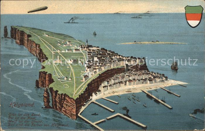 HELGOLAND Insel Schleswig-Holstein Vers