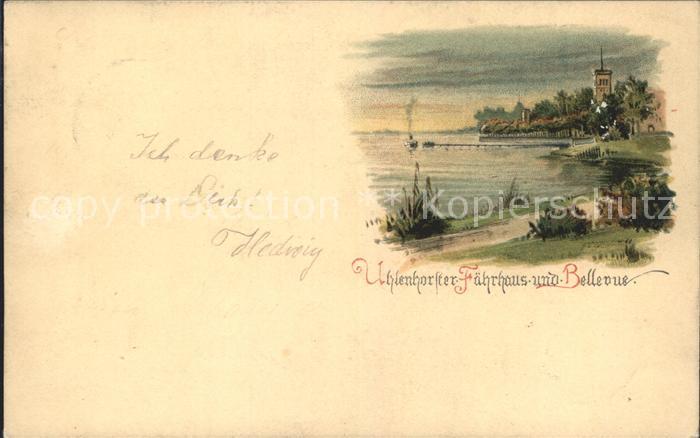 HAMBURG  CITY Uhlenhorster Faehrhaus Bellevue