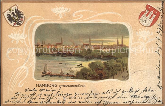 HAMBURG  CITY Lombardsbruecke