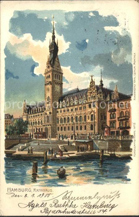 HAMBURG  CITY Rathaus