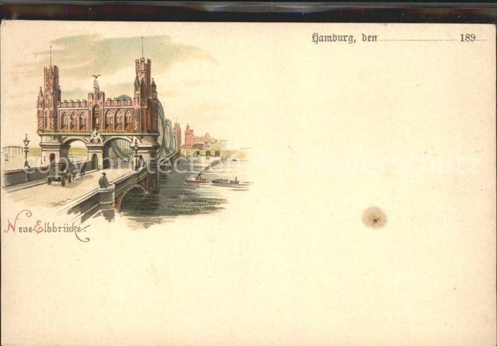 HAMBURG  CITY Neue Elbbruecke