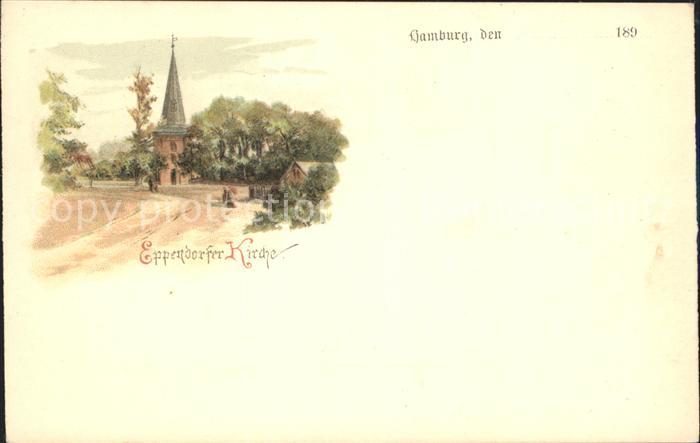 HAMBURG  CITY Eppendorfer Kirche