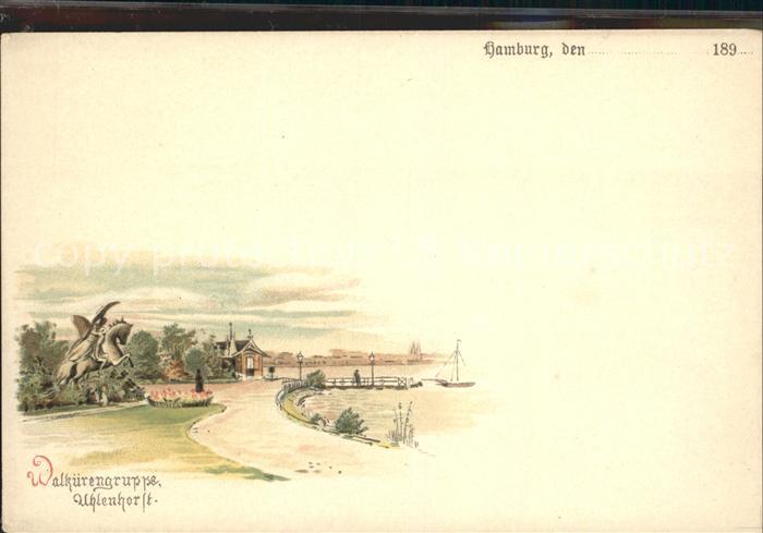 HAMBURG  CITY Walkuerengruppe Uhlenhorst