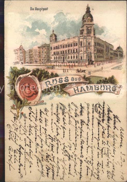 HAMBURG  CITY Hauptpost