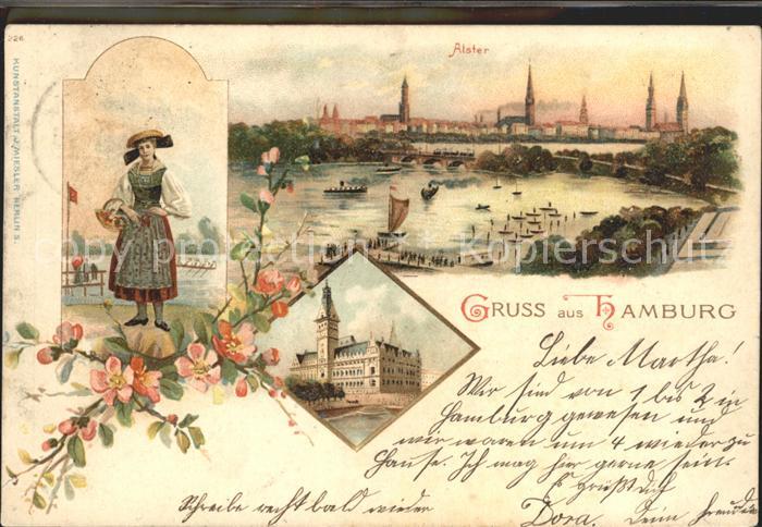 HAMBURG  CITY Alster Vierlaenderin