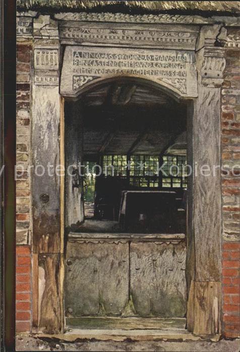 HAMBURG  CITY Eingang Hufnerhaus Curslack