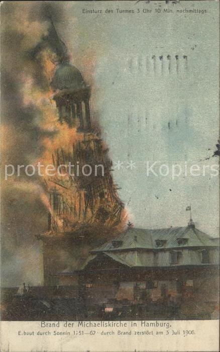 HAMBURG  CITY Brand Michaeliskirche