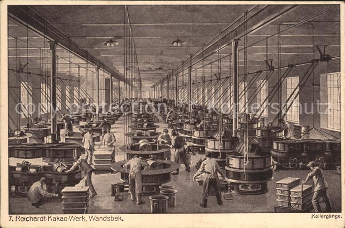 Wandsbek Reichardt- Kakao- Werk Kollergaenge