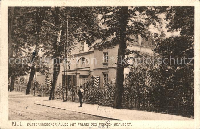 KIEL  CITY Duesternbrooker Allee Palais Prinz Adalbert