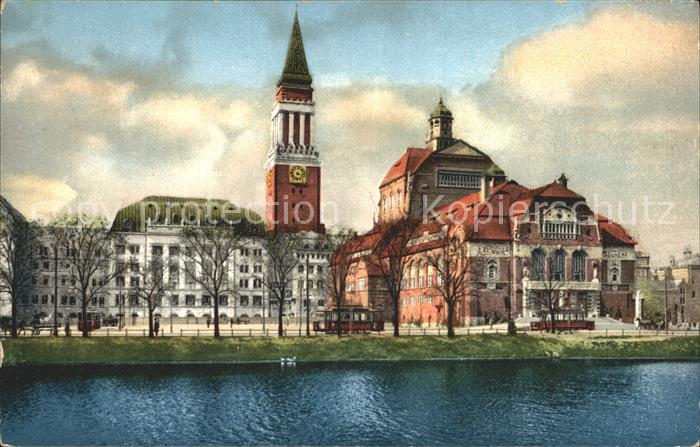 KIEL  CITY Rathaus Stadttheater