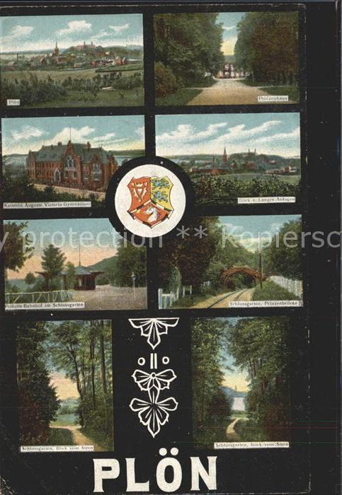 Ploen See Schlossgarten Kaiserin Auguste Victoria Gymnasium