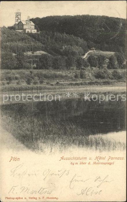 Ploen See Aussichtsturm Hotel Parnass