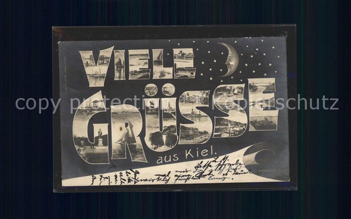 KIEL  CITY Schiffbauhoehe Germania- Werft Kriegsschiff