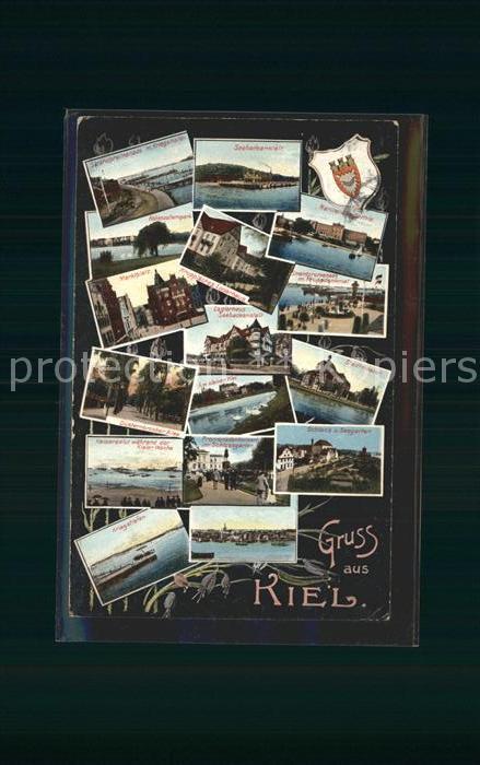 KIEL  CITY Schloss Seegarten Kriegshafen